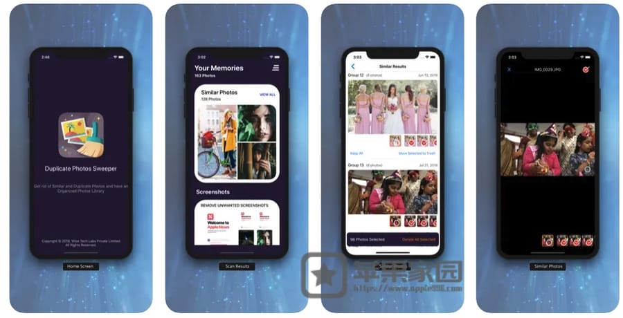 Duplicate Photos Sweepe - 苹果iPhone/iPad重复照片清理软件(含教程)