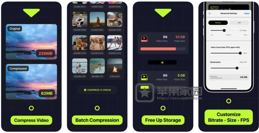 Video Compress - 苹果iPhone/iPad视频压缩app(含教程)