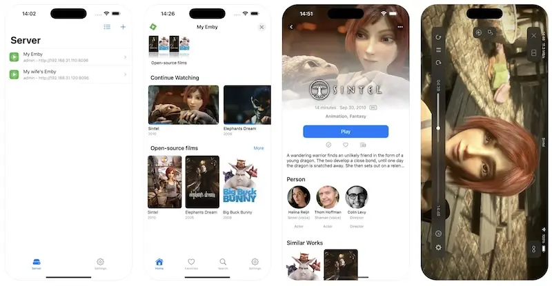 Lenna - iPhone/iPad的emby播放器客户端